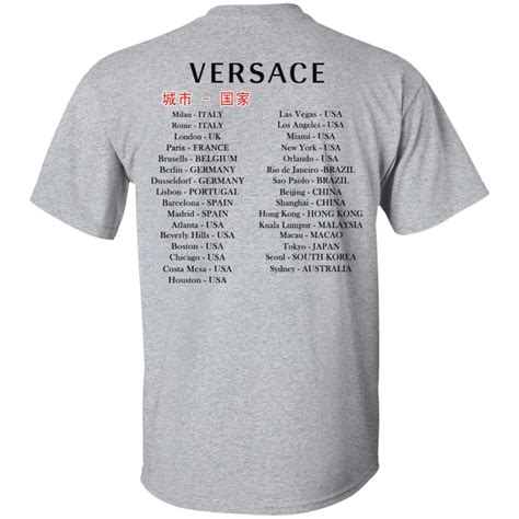 versace china tee shirt|Versace chinaware.